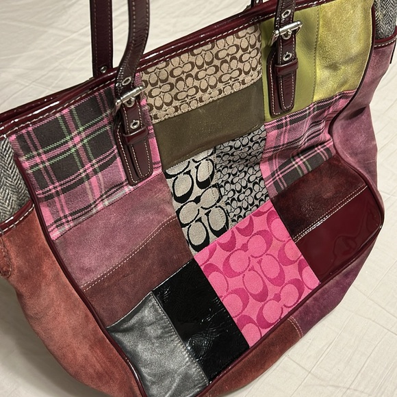 Coach Patchwork Tote Bag - Multicolor - Picture 3 of 12